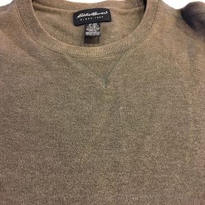 Eddie Bauer 100% cotton crewneck sweater
